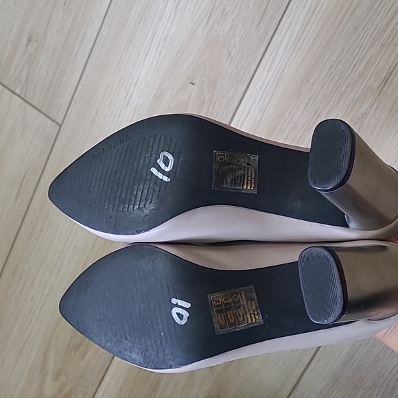 Sol Sana Eegant Cream Mules 7 Or 38 - Picture 5 of 10